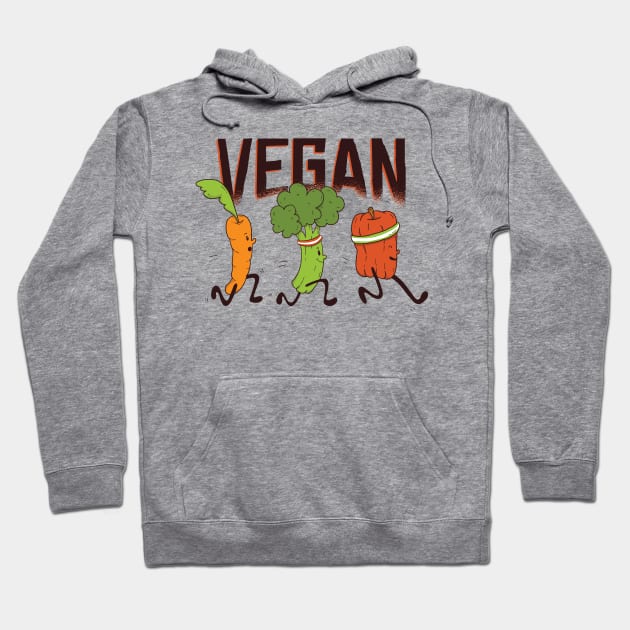 Vegan Runners Hoodie by madeinchorley